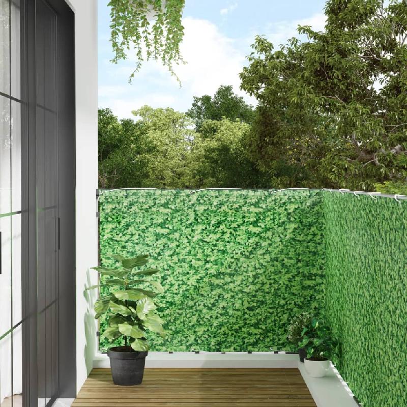 Vidaxl écran d'intimité de jardin aspect de plante vert 1000x120cm pvc 4005522_0