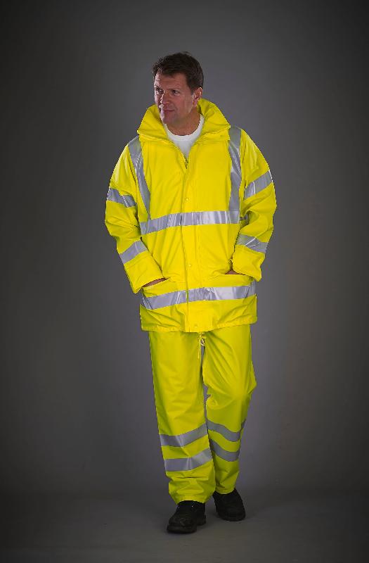 Pantalon de pluie respirant Hi-Vis Soft Flex -  Réf: YHVS451_0