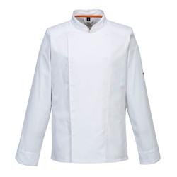 Portwest - Veste de cuisine manches longues MESHAIR PRO Blanc Taille L - L blanc 5036108323692_0