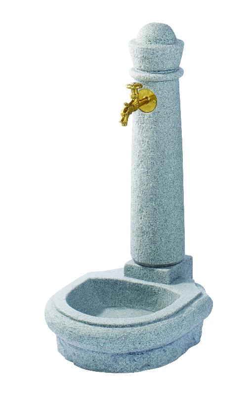 Fontaine à petite vasque aspect granit - FNTNVZPEGR-GF01_0