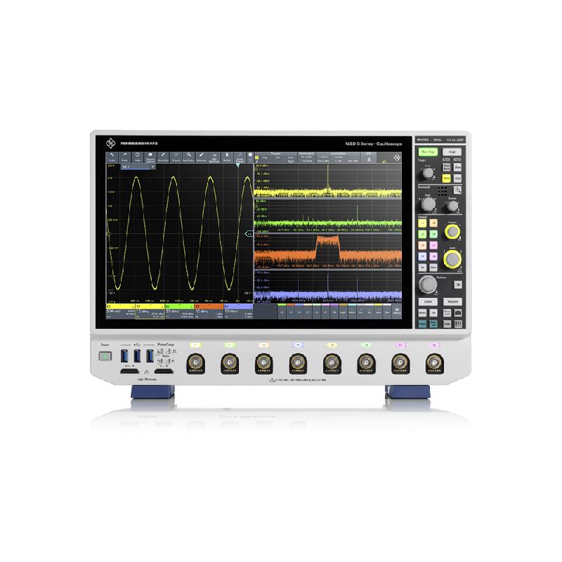 MXO58-200 | Oscilloscope 8 voies 200 MHz, R&S série MXO5, 500 Mpts, 12 bits, écran tactile 15.6''_0