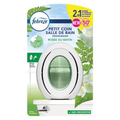 Désodorisant Febreze Petit Coin Salle de Bain Rosée du matin_0