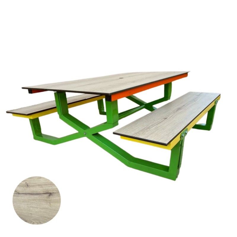 Table pique nique enfant HPL picolo_0