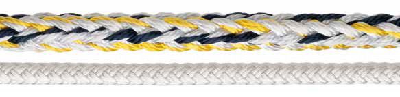 25200 - cordage pilot pe 12/16 torons - folch ropes s.A. - fabriqué en polyester de haute ténacité - poids spécifique 1,38_0