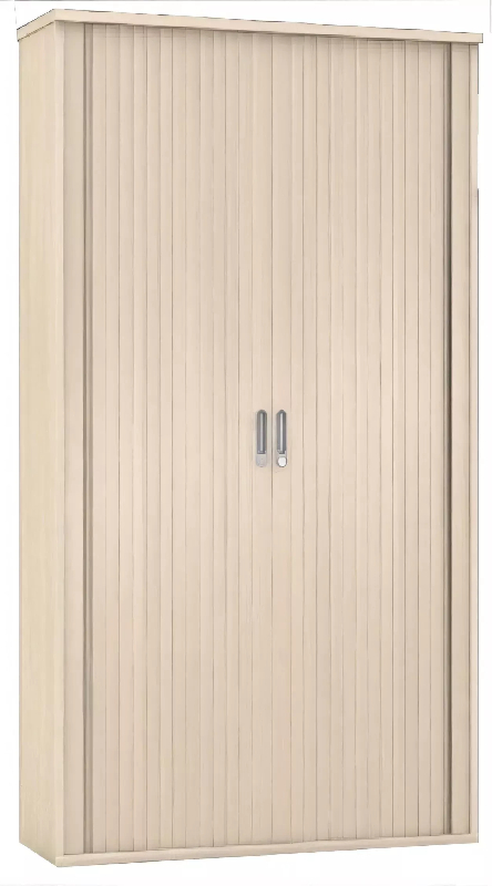 Armoire de rangement à rideaux PVC - 4 étagères - hauteur 196 cm (2 largeurs au choix) So Madrid_0