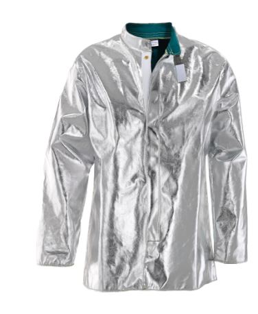 Veste aluminisée doublée en coton ignifugé avec col officier - PCVAD10-M - COVAL_0
