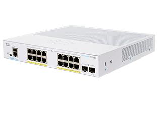 Cisco CBS350-16FP-2G-EU commutateur réseau Géré L2/L3 Gigabit Ethernet (10/100/1000) Argent_0