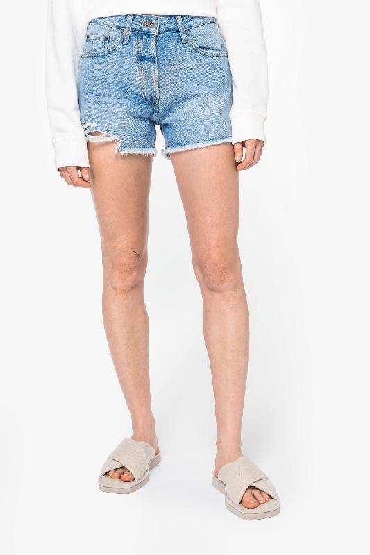 Short en jean écoresponsable  femme  -  Réf: NS750_0