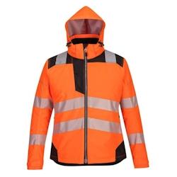 Portwest - Parka de travail chaude pour femmes haute visibilité PW3 Orange / Noir Taille M - M orange 5036108352333_0
