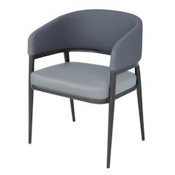 Fauteuils d'intérieur Bolero Meridian bleus (lot de 2) - FU521_0