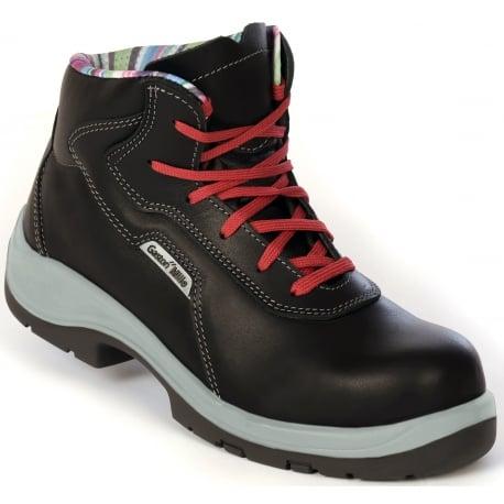 Chaussures de sécurité montante New Lady S3 Brodequin noir SRC ESD - Gaston Mille | NFHN3_0