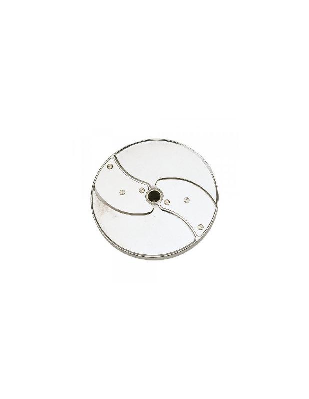 Disque éminceur pour coupe légumes ROBOT COUPE 28166W - Modèle pour émincer, épaisseur de 0.6 mm - Affûtage haute précision - Compatible avec CL 50 Gourmet, CL50, CL50 Ultra, CL52, CL55, CL60, CL60 VV, R502, R502 VV, R652, R652VV, R752, R752VV - Fa_0