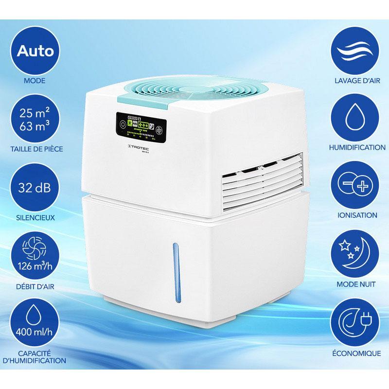 Laveur d'air électrique monophasé AW 10 S - TROTEC - 1160000010_0