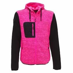 U-Power - Sweat-shirt zippé rose pour femmes RAINBOW Rose Taille XS - XS 8033546437674_0