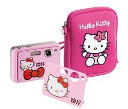 ENSEMBLE APPAREIL PHOTO NUMÉRIQUE HELLO KITTY + HOUSSE_0