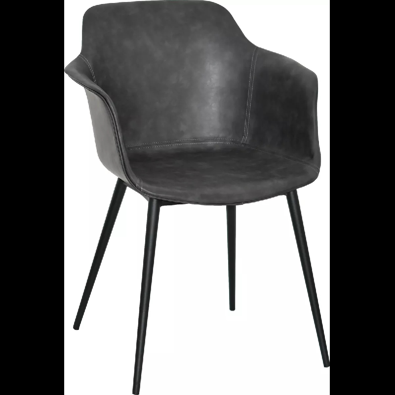 Fauteuil COLLONGES acier garni_0