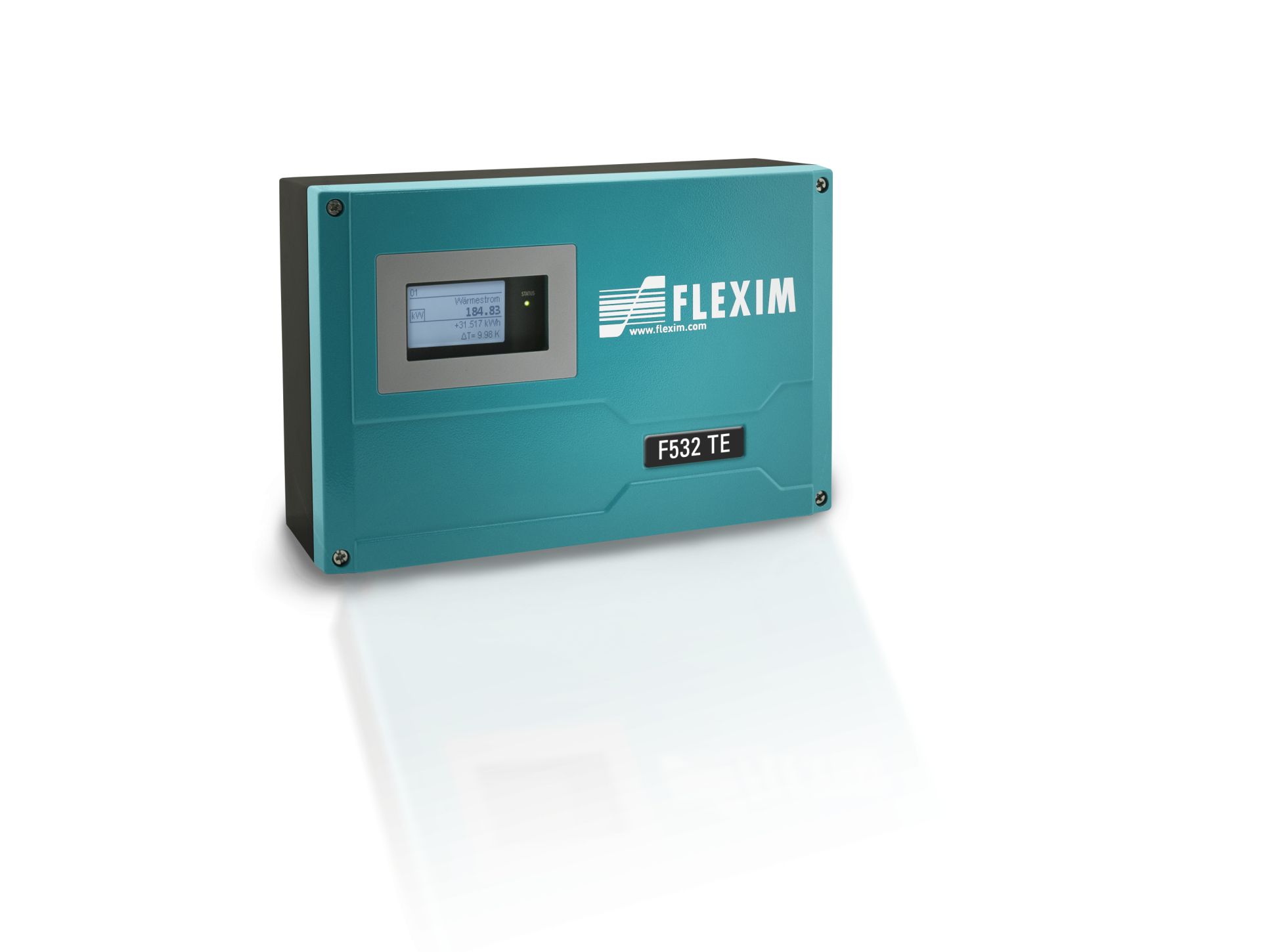 Débitmètre à ultrason non intrusif Fluxus f532te - mesure de l'énergie thermique_0