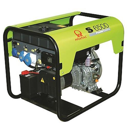 Groupe électrogène monophasé diesel S6500 DE 435 cm³ avec DPP + Prise CONN - 5,9 kVA - PRAMAC - PD482SY4001_0