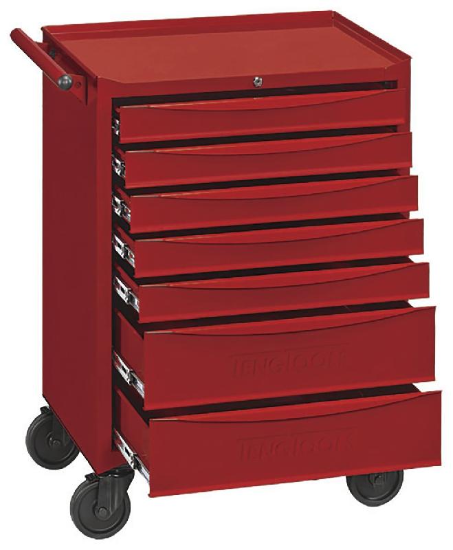 Servante d'atelier rouge 7 tiroirs Teng Tools TCW707EV_0