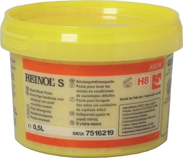 Pâte nettoyante pour mains Soft Care REINOL S 0,5 l sans sable REINOL_0