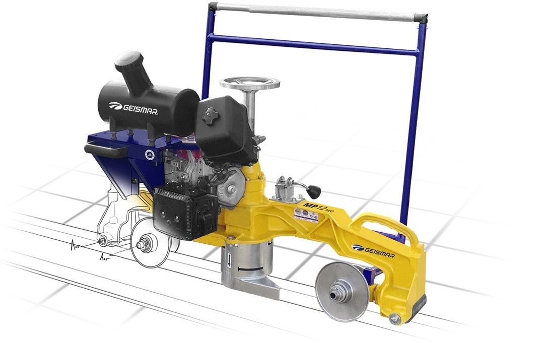 Meuleuse de profils de rails pour une excellente précision - Metal Hornet MP12-270_0