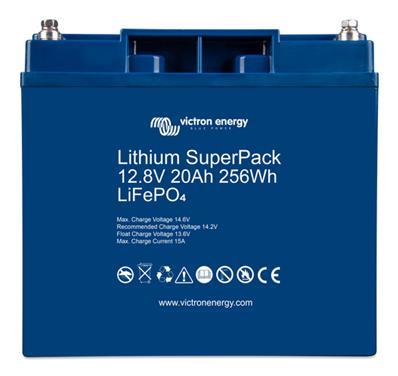 Batterie lithium 20ah 12,8v superpack victron bms intégré_0