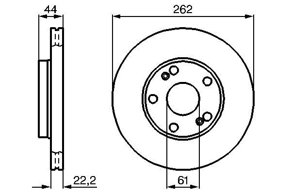 DISQUE DE FREIN BOSCH 0986478864_0