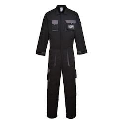 Portwest - Combinaison de travail TEXO CONTRAST Noir Taille XL - XL noir textile 5036108189762_0