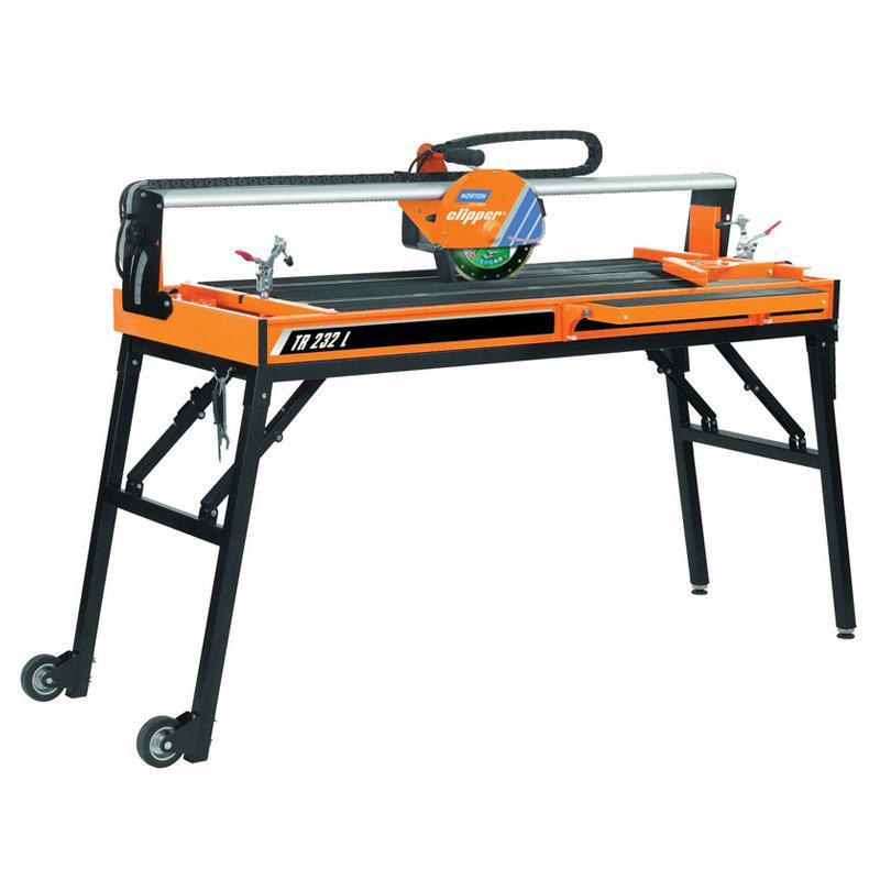 Scie sur table électrique monophasé spécial carrelage TR 232 L - Ø 230 mm - NORTON CLIPPER - 70184601103_0