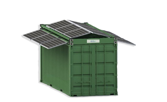 Cadre container photovoltaïque 4,3 kWc - location avec coffret onduleur ou stockage 15 kWh_0