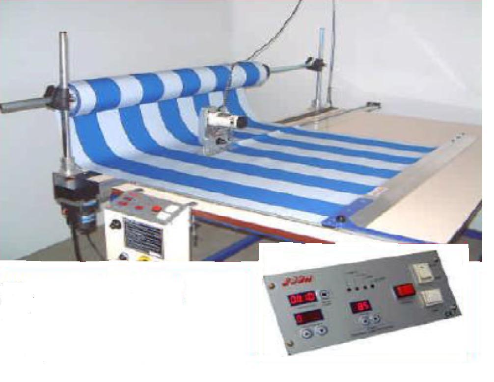 Table de coupe en bout semi-automatique pour tissu, mousse-néoprène, carbone-Kevlar - 1850 SA -  SODIFA_0