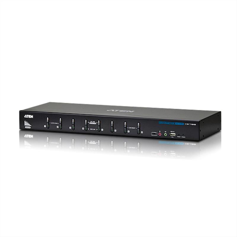 ATEN CS1788 Switch KVM Dual-Link DVI, USB, Audio, 8 ports_0