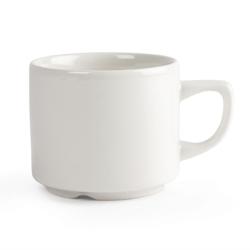 Gastronoble Tasses à thé | Porcelaine | Blanc | 200ml | 24 Pièces - GAS-P740_0