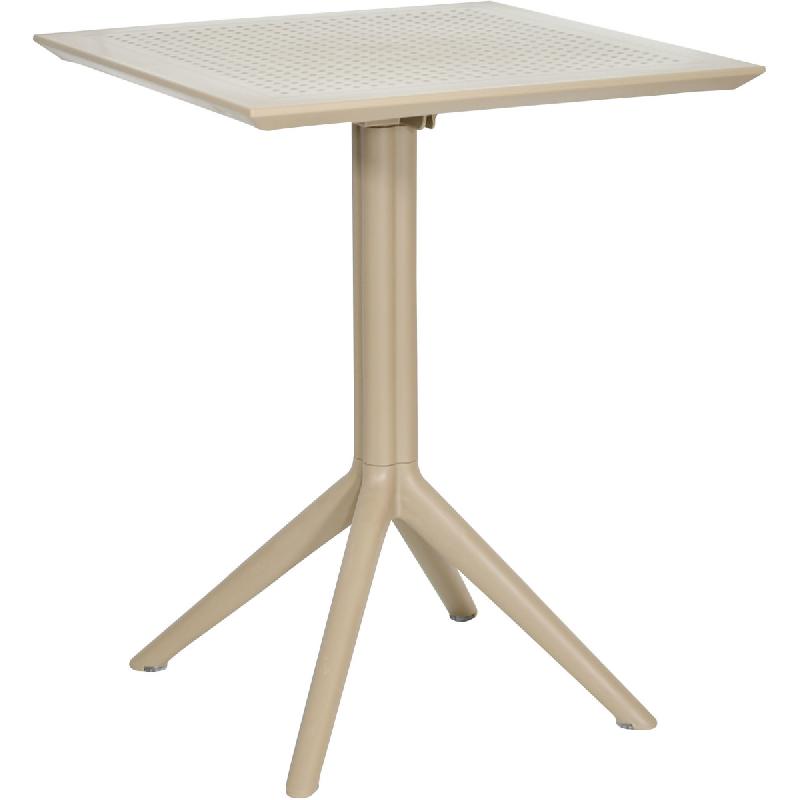 Table de restaurant polypropylène - TABLE SKY - SIESTA - Extérieur - 60x60x74 cm - Réf. 0067017760XNOIR_0