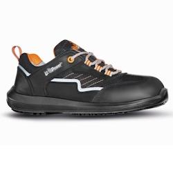 U-Power - Chaussures de sécurité basses sans métal MIAMI - Environnements secs et chauds - S1P SRC Noir Taille 40 - 40 noir matière synthétique 8_0