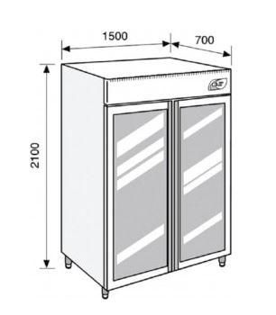 Congélateur lacta'box simple température lf 1365_0