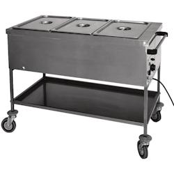 L2G Chariot bain-marie 3 cuves GN1/1 L2G - CT 1760TD - CT 1760TD_0