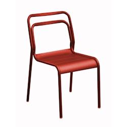 PROLOISIRS Eos chaise alu rouge - aluminium 3700103072184_0