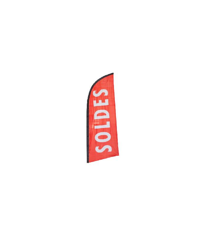 Drapeau publicitaire - SOLDES - 225 x 85 cm - Référence : IF013_0