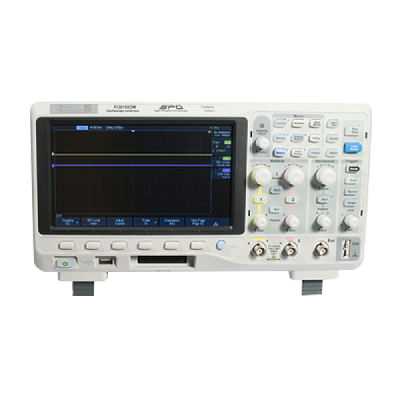 FI38102OM | Oscilloscope numérique 2 voies 100 MHz avec générateur de fonctions intégré et Analyse logique optionnelle_0