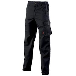 Lafont - Pantalon de travail sans poches genoux CHINOOK Noir Taille L - L noir 3609705927659_0