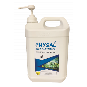 Physae savon mains mineral crème nettoyante pour les mains avec poudre de volcan 100% naturelle - Formulation performante et respectueuse de l'épiderme_0