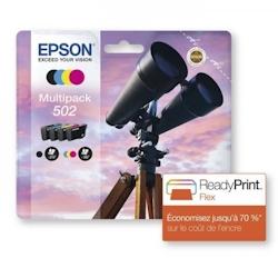 EPSON Multipack 502 - Jumelles - Noir, Cyan, Magenta, Jaune (C13T02V64020) Epson - 3666373877921_0