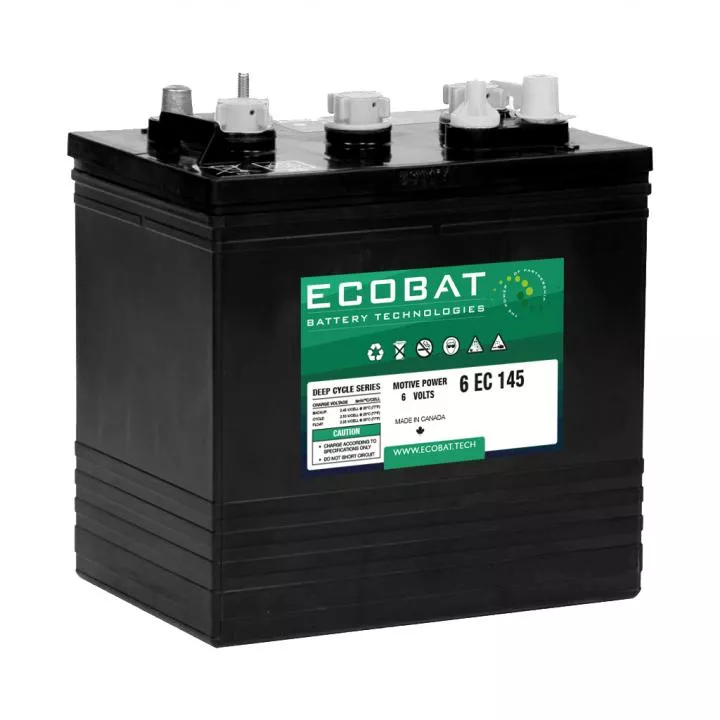 Lot de 8 batteries Ecobat 6EC145 6V 250Ah_0