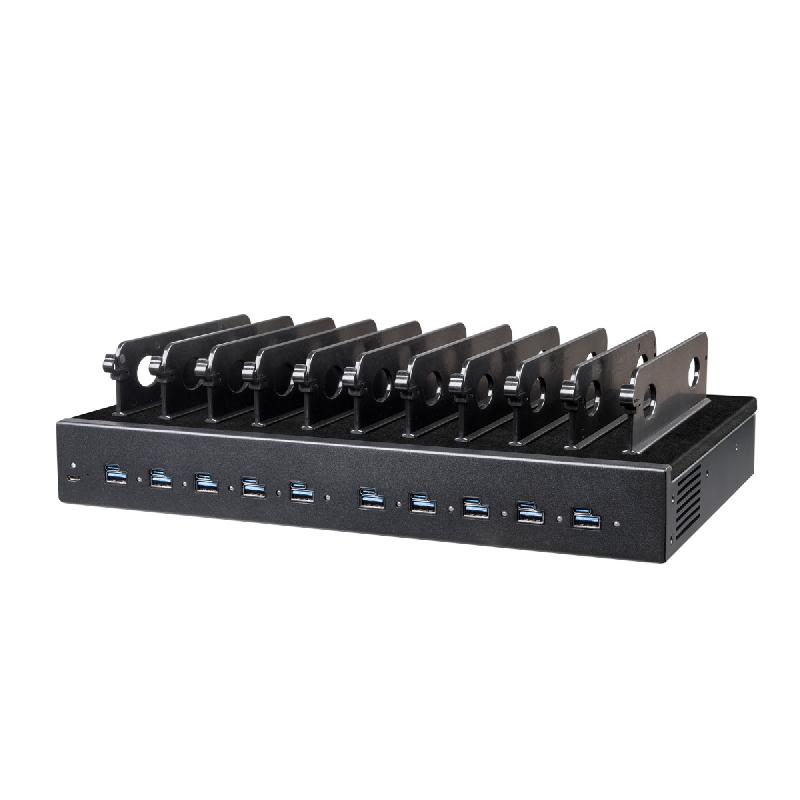 Station de recharge Dual Charge USB-A/USB-C 1000W à 10 ports - noir_0