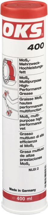 Graisse haute performance MoS2 OKS 400 noire 400 ml cartouche OKS_0