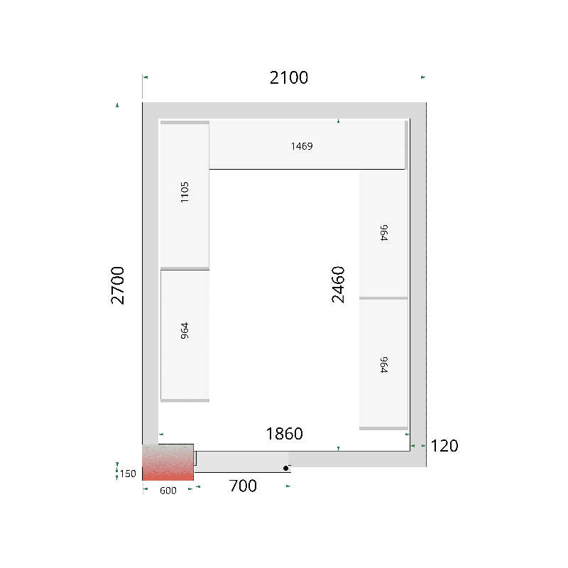 Panneaux de chambre froide 120 mm_0