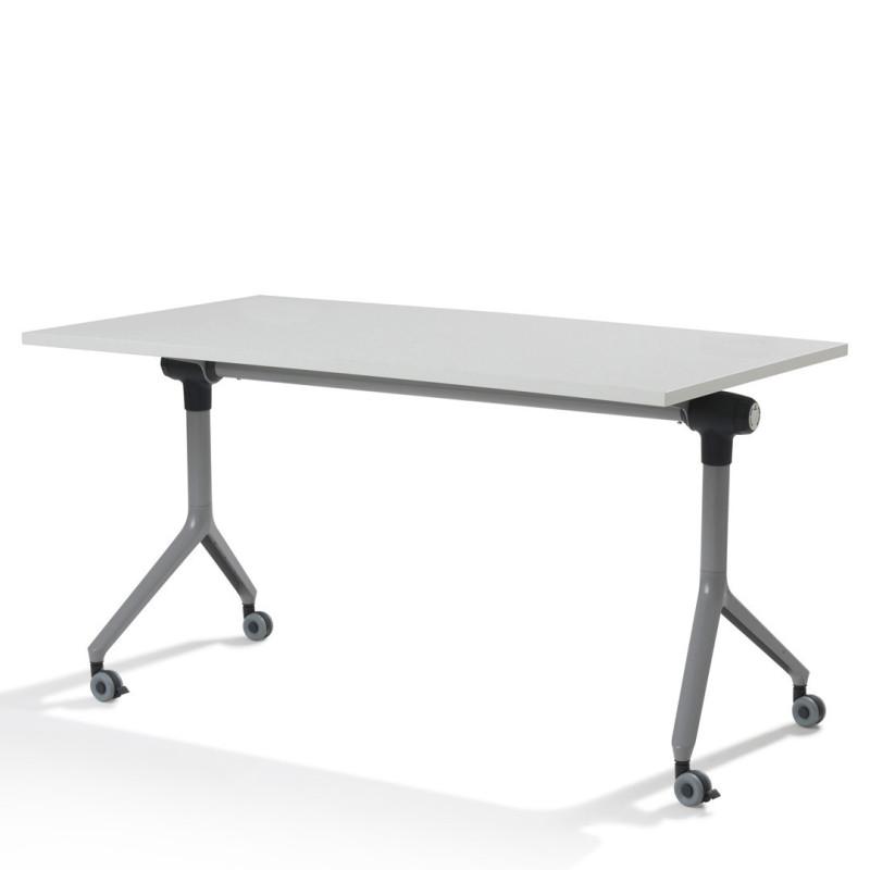 Table sur roulettes pliante_0