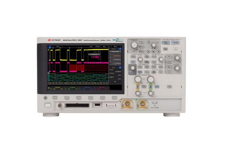 MSOX3054T | Oscilloscope numérique mixte 4 voies 500 MHz, mémoire 2 MPts + 16 voies logiques_0