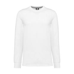 WK Designed To Work WK - Tee-shirt écoresponsable manches longues mixte Blanc Taille L - L 3663938324364_0